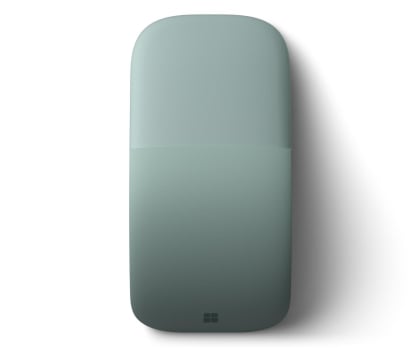 Myszka bezprzewodowa Microsoft Arc Mouse (Szałwiowa zieleń)